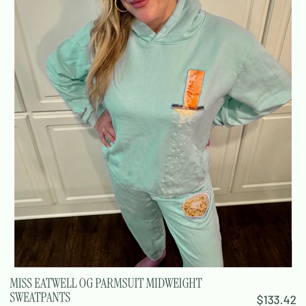 Miss Eatwell OG parmsuit Brand new in packaging